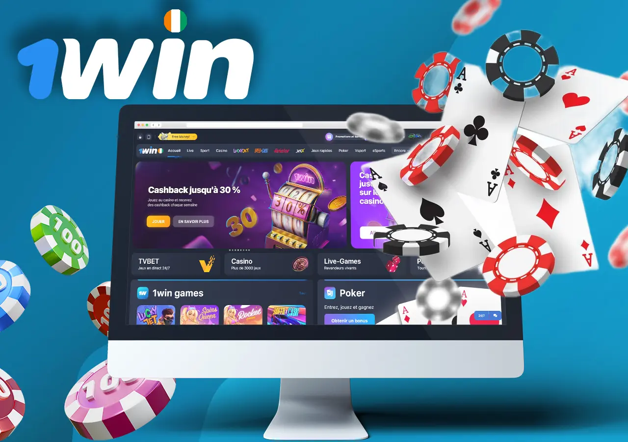 1win Casino pour tous les joueurs de Côte d'Ivoire